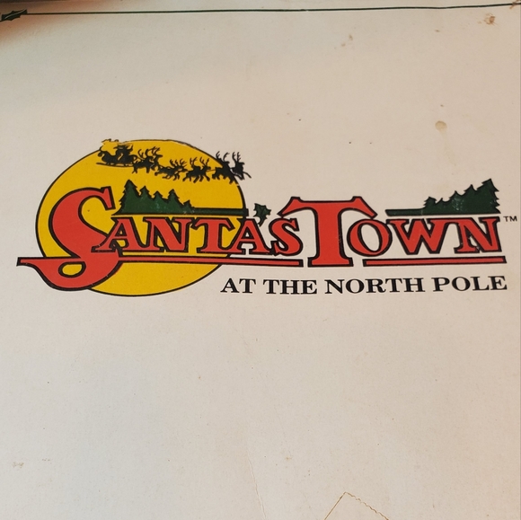 Santa's Town World's Official Christmas Tree Vintage 1995 ST08 Christmas Village - Picture 11 of 15